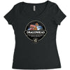dragon head beer label, ideal gift or birthday present Women's Triblend Scoop T-shirt