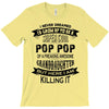 Super Cool Pop Pop Of A Freaking Awesome Granddaughter T-Shirt