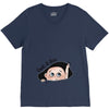 Peek a Boo V-Neck Tee
