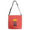 HAPPY FATHERS DAY Adjustable Strap Totes