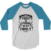 The Force Is Strong In My Family 3/4 Sleeve Shirt