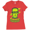 frankenstein&rsquo;s monster Ladies Fitted T-Shirt