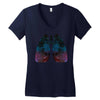 Lungs Women's V-Neck T-Shirt