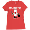 mr dexter Ladies Fitted T-Shirt