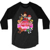 paw patrol birthday girl auntie 3/4 Sleeve Shirt