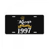 kings are born in 1997 License Plate