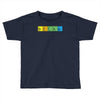 bazinga periodic table funny funny birthday present gift Toddler T-shirt