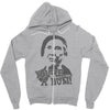 new rocky balboa movie mickey you're a bum Zipper Hoodie