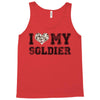 i love my soldier hunter camouflage Tank Top