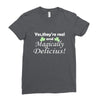 magically delicious Ladies Fitted T-Shirt