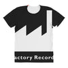 factory records   retro record label   mens music All Over Women's T-shirt
