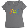 pride Women's Triblend Scoop T-shirt