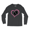 Baby Girl with Heart Any Name Customized Long Sleeve Shirts