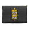 nobody exists on purpose Accessory Pouches