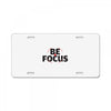 Be Focus License Plate