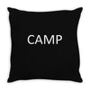 camp Throw Pillow