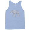 elephant filled pattern cool Tank Top