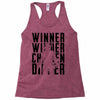 winner winner chicken dinner 3b Racerback Tank