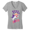 Mommy Shark -Shark Do Do Do Women's V-Neck T-Shirt