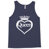 funny  queen of everything gift bride honeymoon hen night fashion fema Tank Top