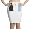 father, son, holy spirit Pencil Skirts