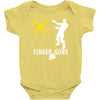 finger guns batle royal gaming Baby Bodysuit