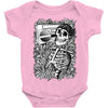 boombox skull Baby Onesie