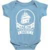 Sailor Life Is Adventure Dare It Baby Onesie