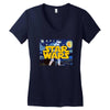 Star Wars Parody The Starry Night Women's V-Neck T-Shirt