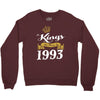 kings are born in 1993 Crewneck Sweatshirt