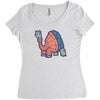 turtle turtleneck Women's Triblend Scoop T-shirt