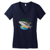 Shark Women's V-Neck T-Shirt