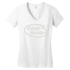 drummer inside Women's V-Neck T-Shirt