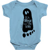 eat drink and be scary 2 Baby Bodysuit