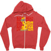 nobody owns pizza! Zipper Hoodie