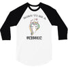 Born To Be A Unicorn! 3/4 Sleeve Shirt