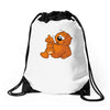les entrechats noir Drawstring Bags