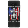 stand for the flag kneel for the cross Samsung Galaxy S8 Case