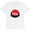 pray V-Neck Tee