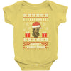groot christmas Baby Bodysuit