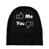 me you facebook Baby Beanies