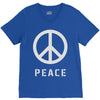 peace sign V-Neck Tee