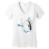 Fish Holdup Women's V-Neck T-Shirt