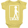 lmao laughing Baby Onesie