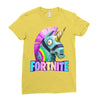 fortnite unicorn Ladies Fitted T-Shirt