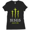 Jesus Savior Ladies Fitted T-Shirt
