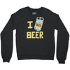 i beer beer Crewneck Sweatshirt
