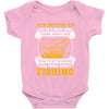 Sit In Church And Think About Fishing Baby Onesie