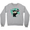 mo hawk ninja Crewneck Sweatshirt