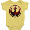 Rebel Alliance Logo Baby Bodysuit